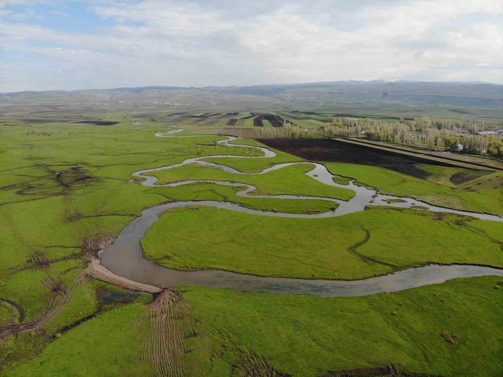 Kars’ta tabloları kıskandıran görüntü