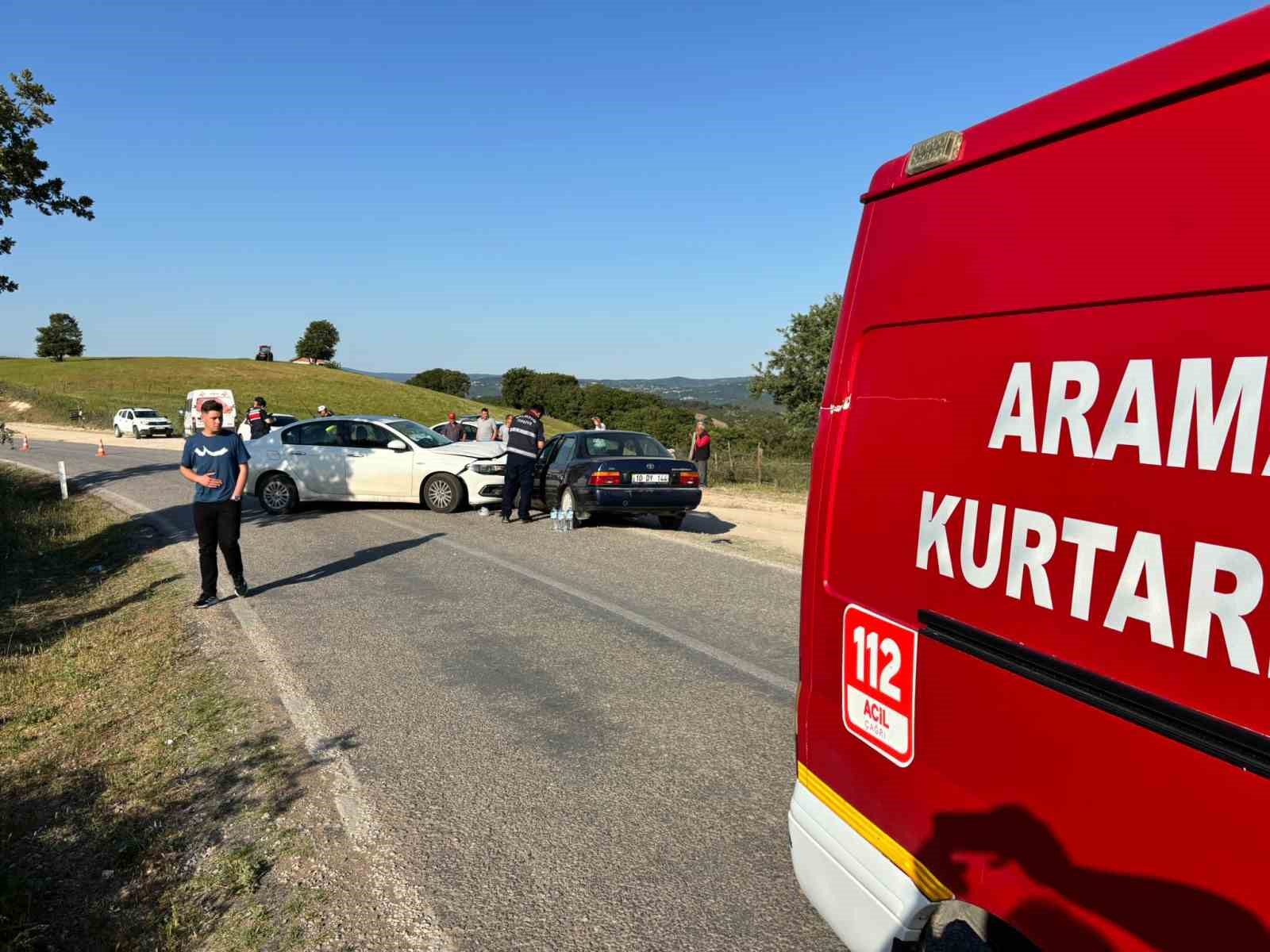İvrindi&rsquo;de trafik kazası: 5 yaralı
