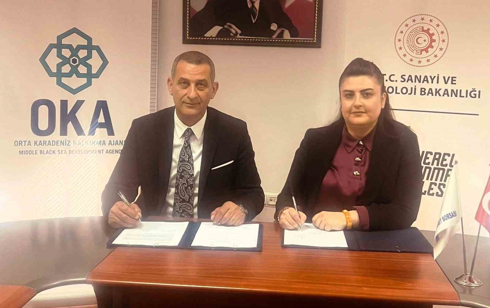 Bafra Hububat Borsası Kompleksi fizibilitesi i&ccedil;in imzalar atıldı
