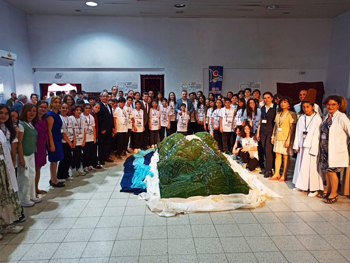 75. Yıl Ortaokulu’nda bilim rüzgarı