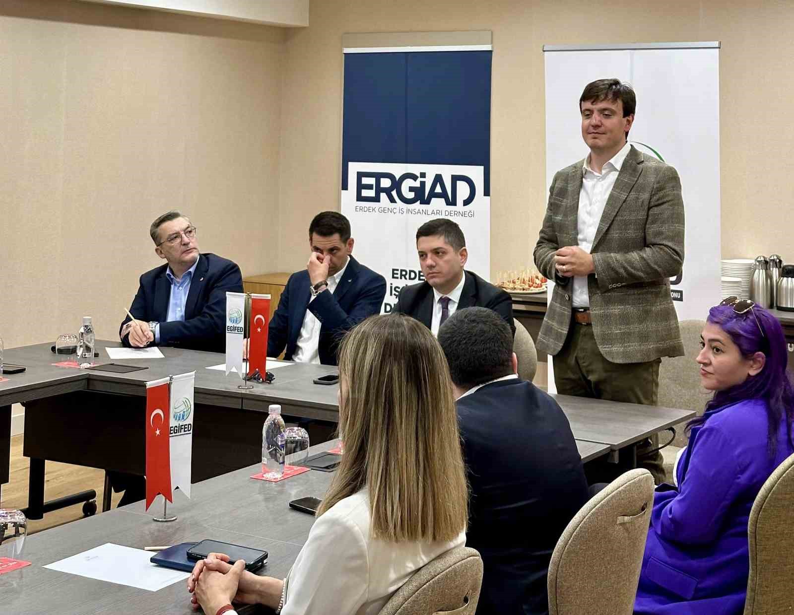 EGİFED yönetiminden Erdek’e işbirliği ziyareti
