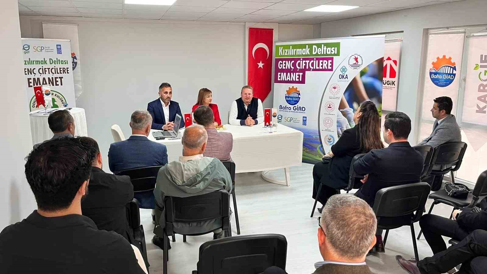 Kızılırmak Deltası genç çiftçilere emanet