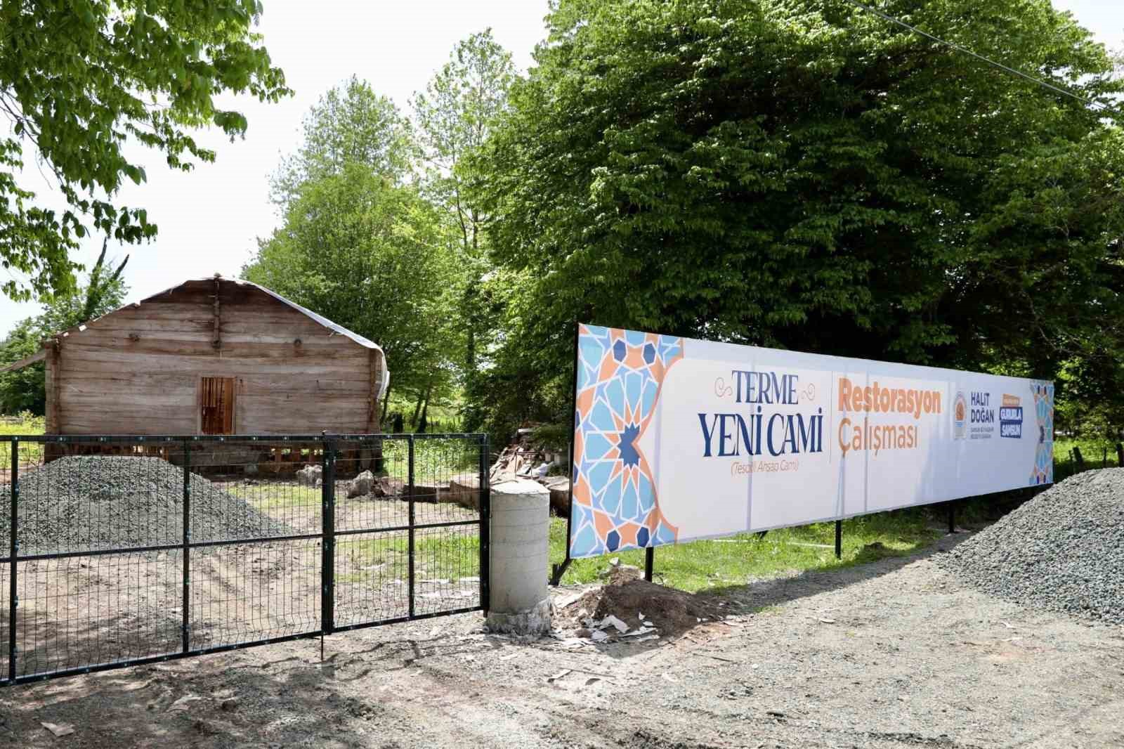 800 yıllık &ccedil;ivisiz cami restore ediliyor
