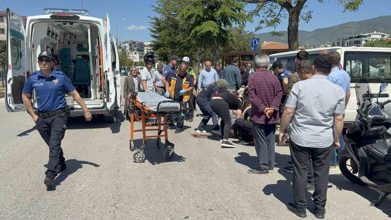 Motosikletin &ccedil;arptığı şahıs hayatını kaybettti
