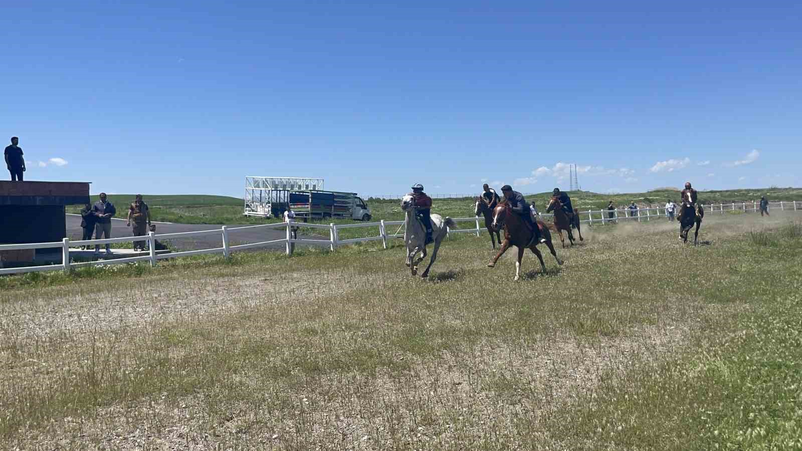 Malazgirt’te geleneksel at yarışması