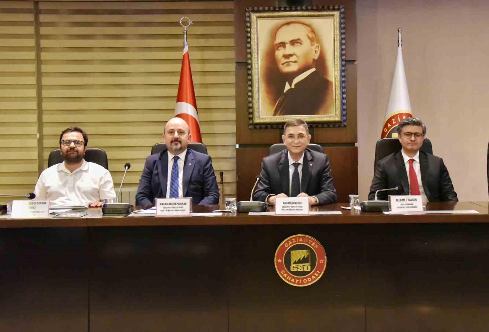 Makine Metal Sektör Toplantısı GSO’da gerçekleştirildi