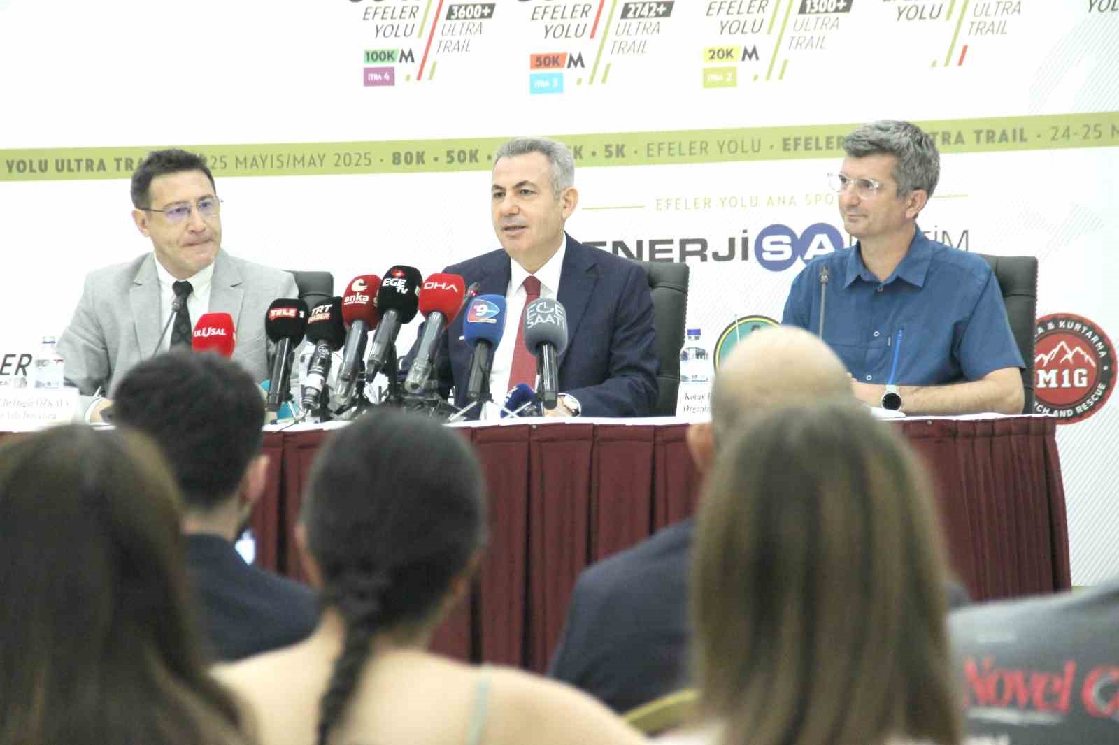 ’Efeler Yolu Ultra Trail’e 6 ülkeden 256 sporcu gelecek
