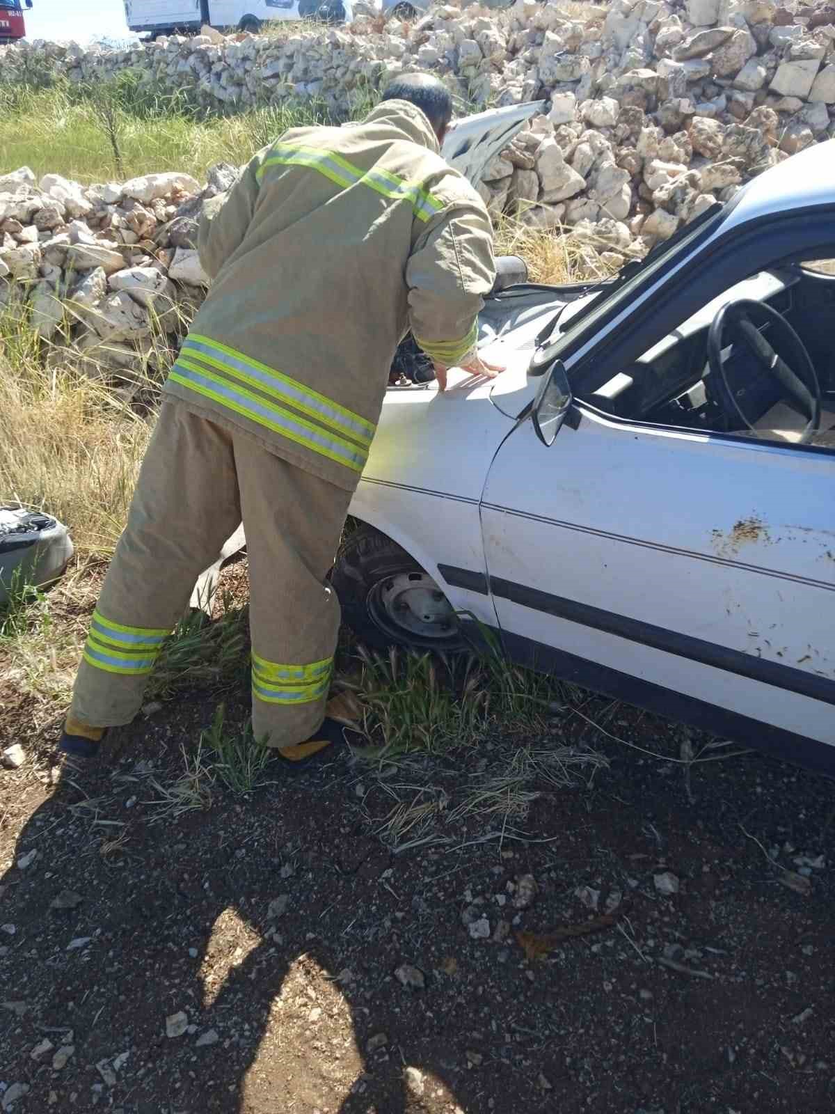 Mardin’de trafik kazası: 2 yaralı

