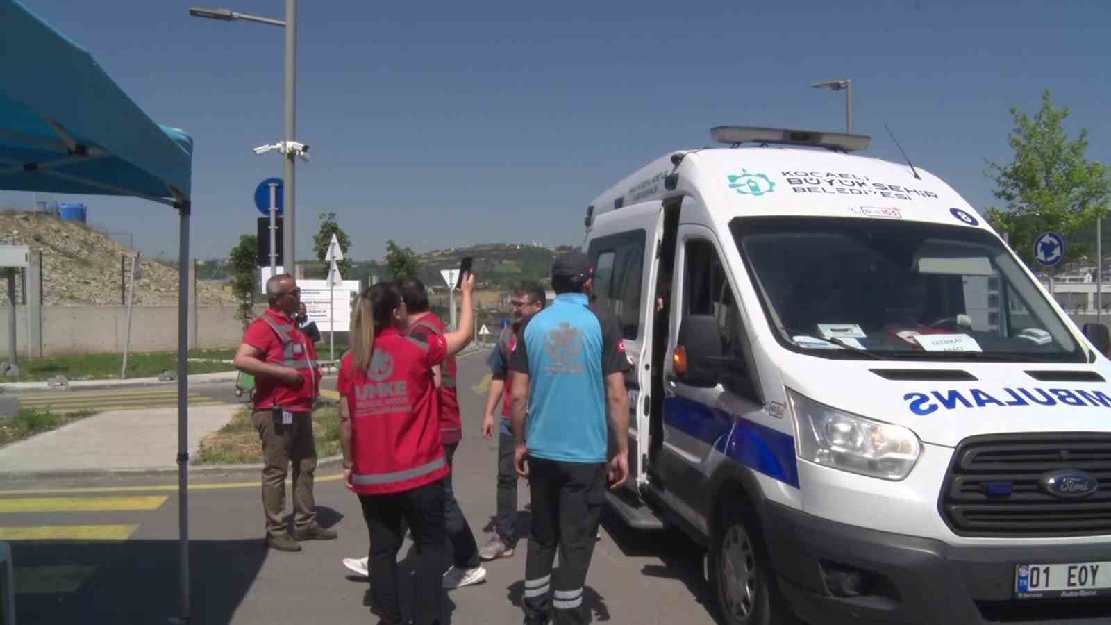 7.2’lik deprem senaryosu: 13 ilden destek ekip geldi
