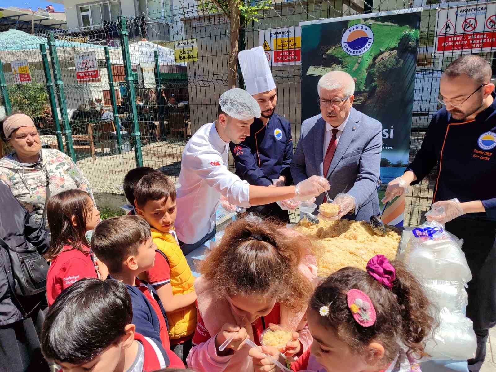 Sinop&rsquo;ta gastronomi &ouml;ğrencileri yararına etkinlik
