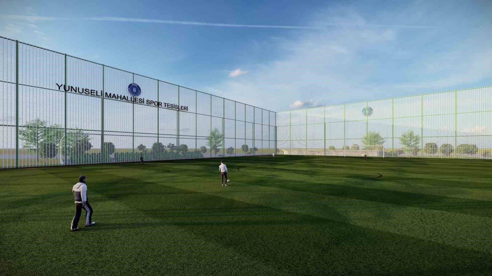 Gençler istedi, Başkan Bozbey temelini attı