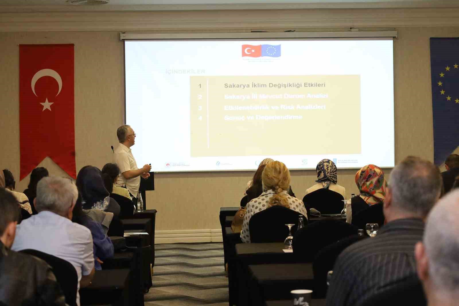 Sakarya’nın iklim geleceği analiz ediliyor