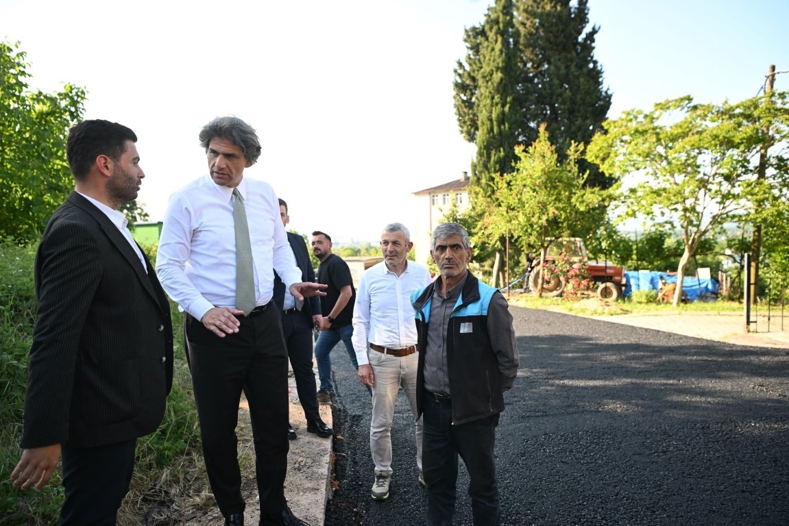 Suadiye Mahallesi’ne bin 720 tonluk asfalt serildi