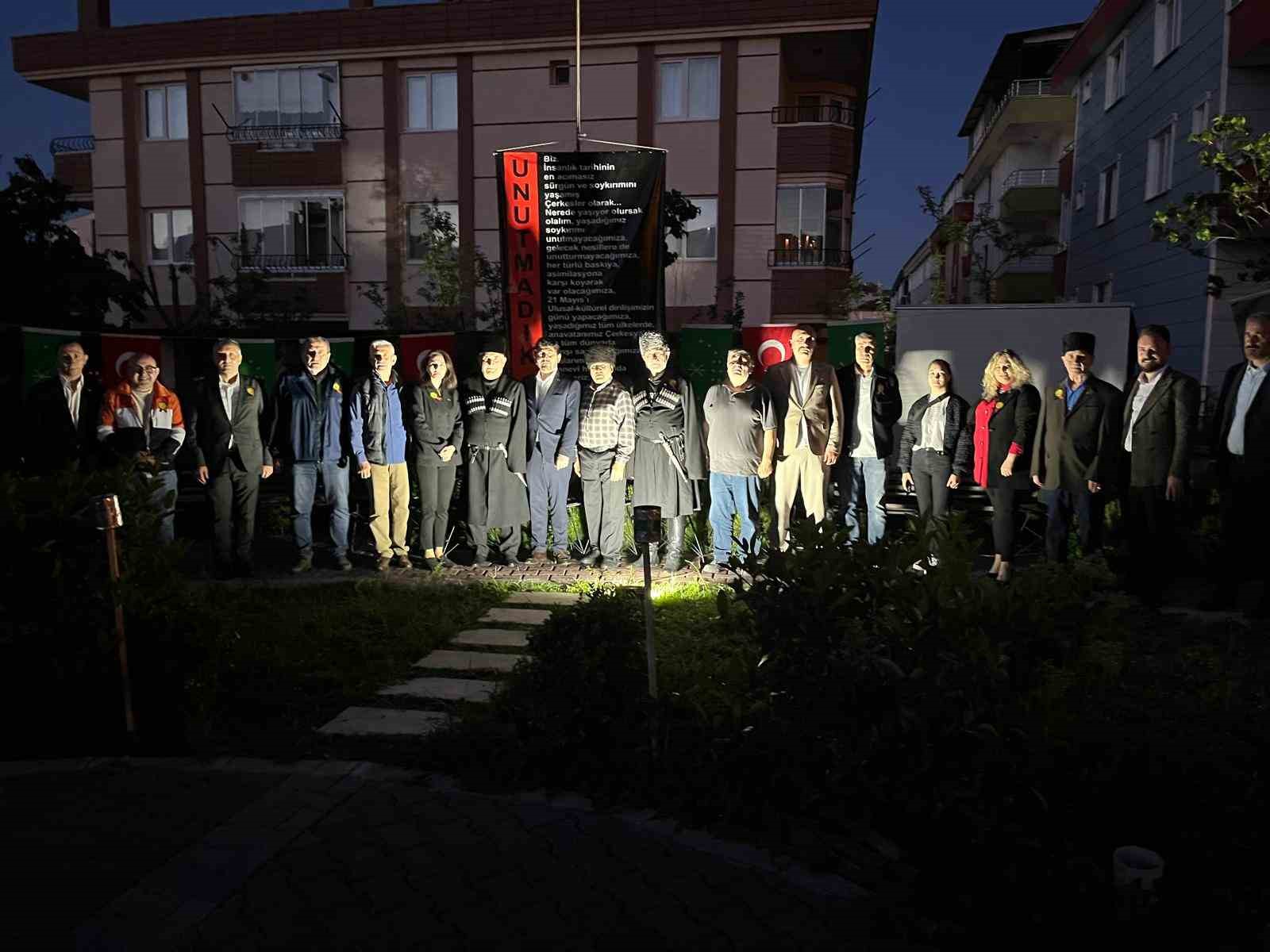 Samsun’da Çerkesler atalarını andı