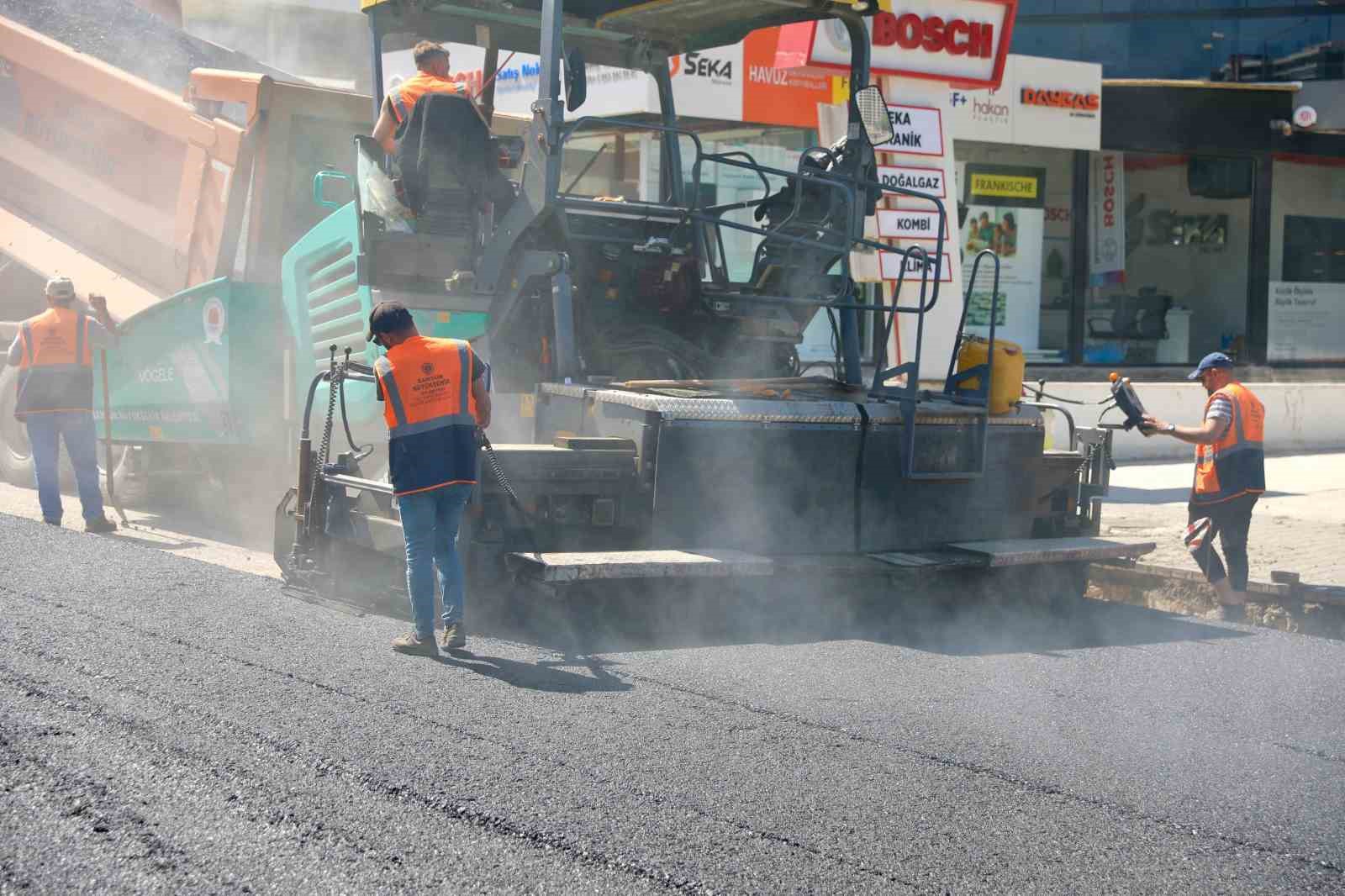 Samsun’da Elbistan Bulvarı tamamlanıyor