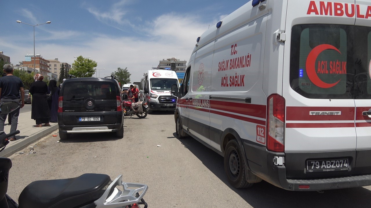 Kilis’te zincirleme kaza: 2 yaralı