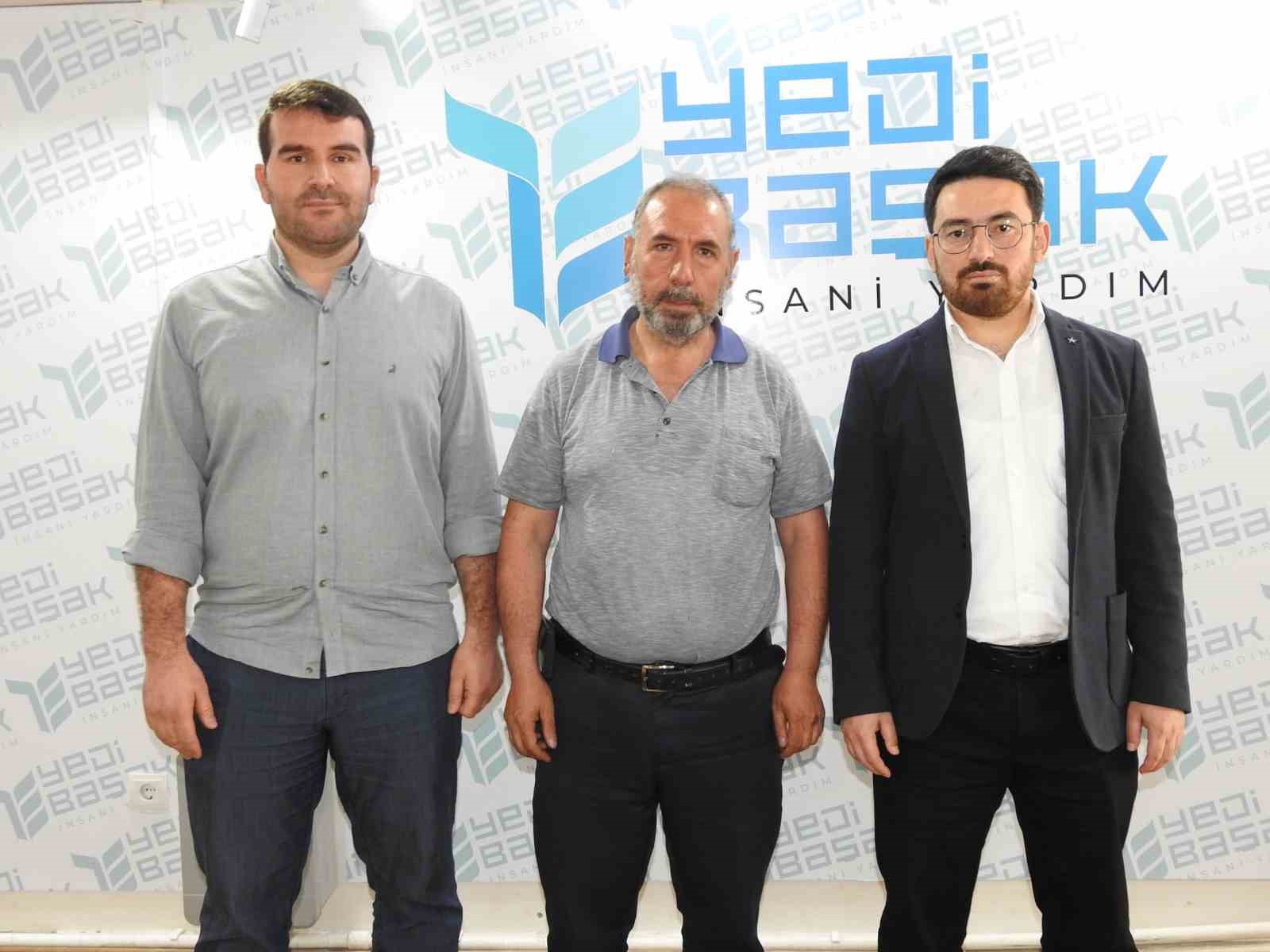 Gaziantep’te 5 arkadaş, Umre için biriktirdikleri parayı Gazze’ye bağışladı