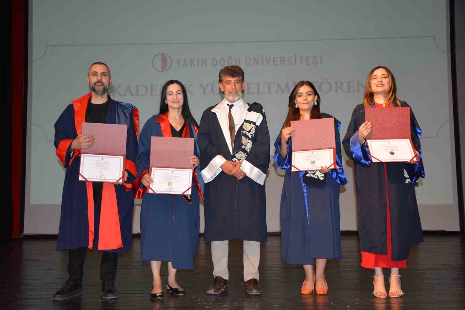 KKTC Cumhurbaşkanı Tatar&rsquo;ın katılımıyla Akademik &Uuml;nvan T&ouml;reni
