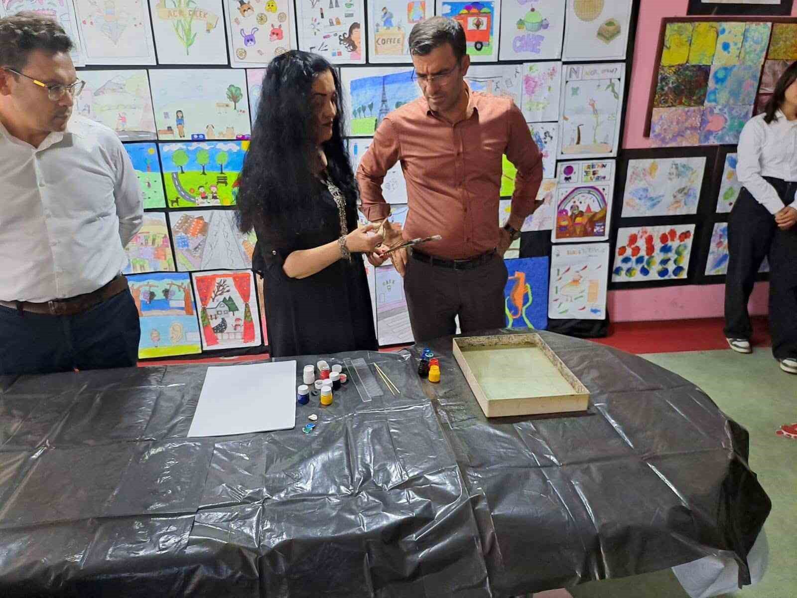 Öğrencilerin çalışmaları beğeni topladı