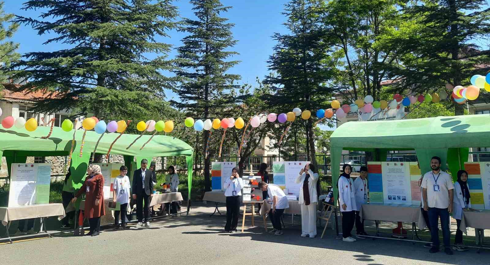Bozkır’da Bilim Fuarı açıldı