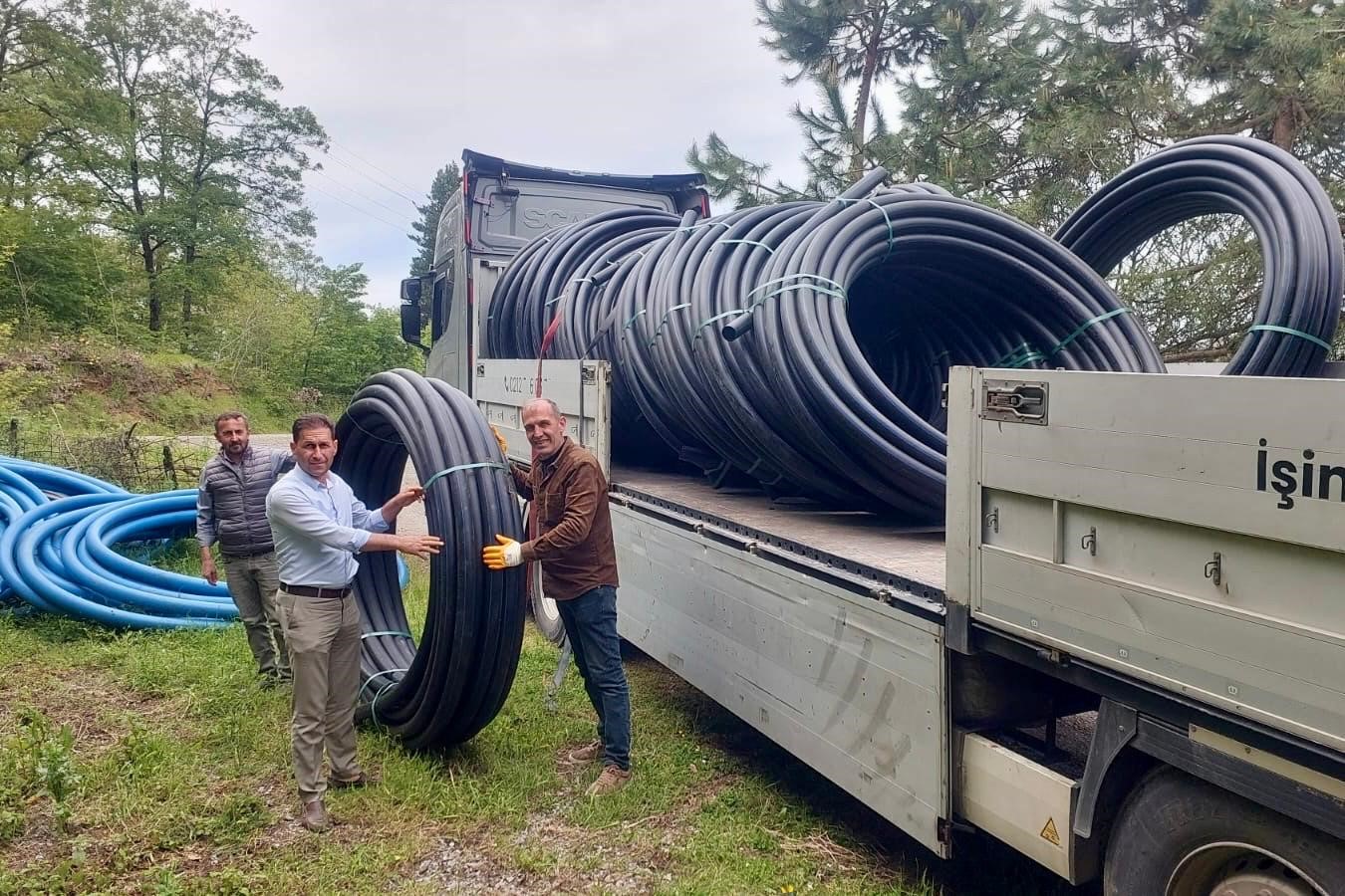 Samsun’da dört ilçeye sulama altyapısı desteği