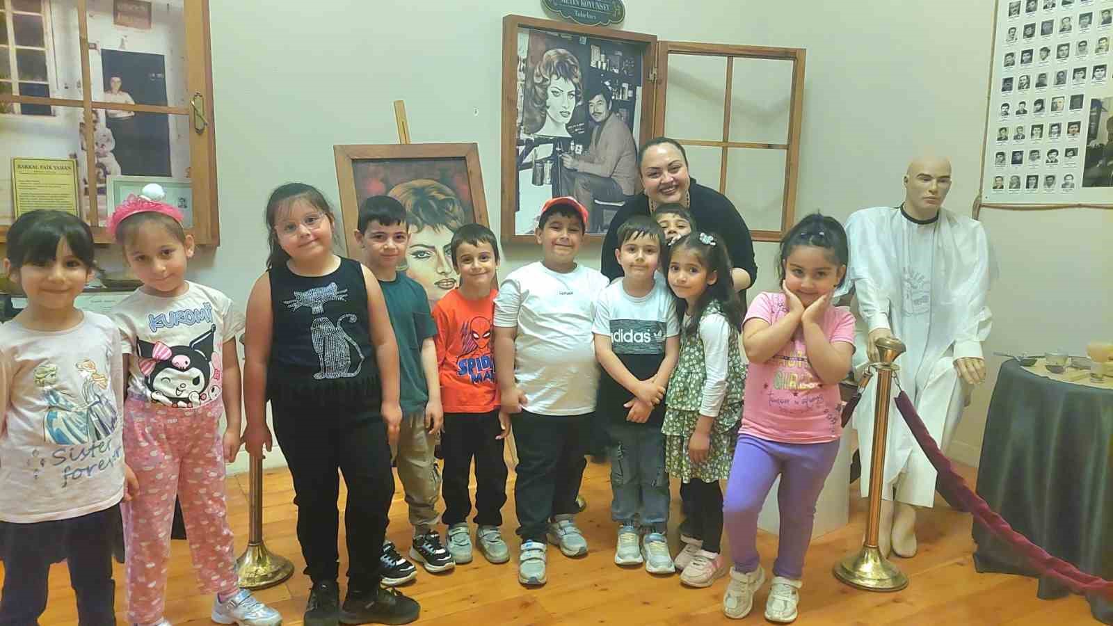 Minik ziyaret&ccedil;ilerden &lsquo;S&ouml;ke Kent M&uuml;zesi&rsquo;ne yoğun ilgi
