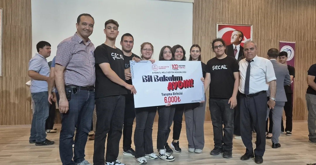 Söke Cumhuriyet Anadolu Lisesi, "Bil Bakalım Aydın" yarışmasında il birincisi oldu