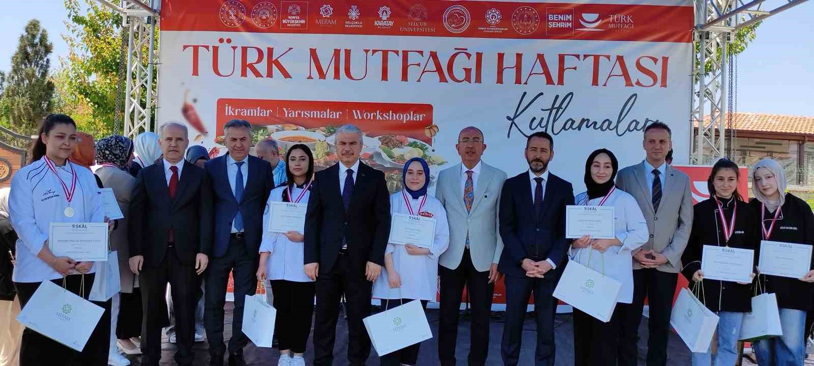 Konya’da ‘Türk Mutfağı Haftası’ kutlanıyor