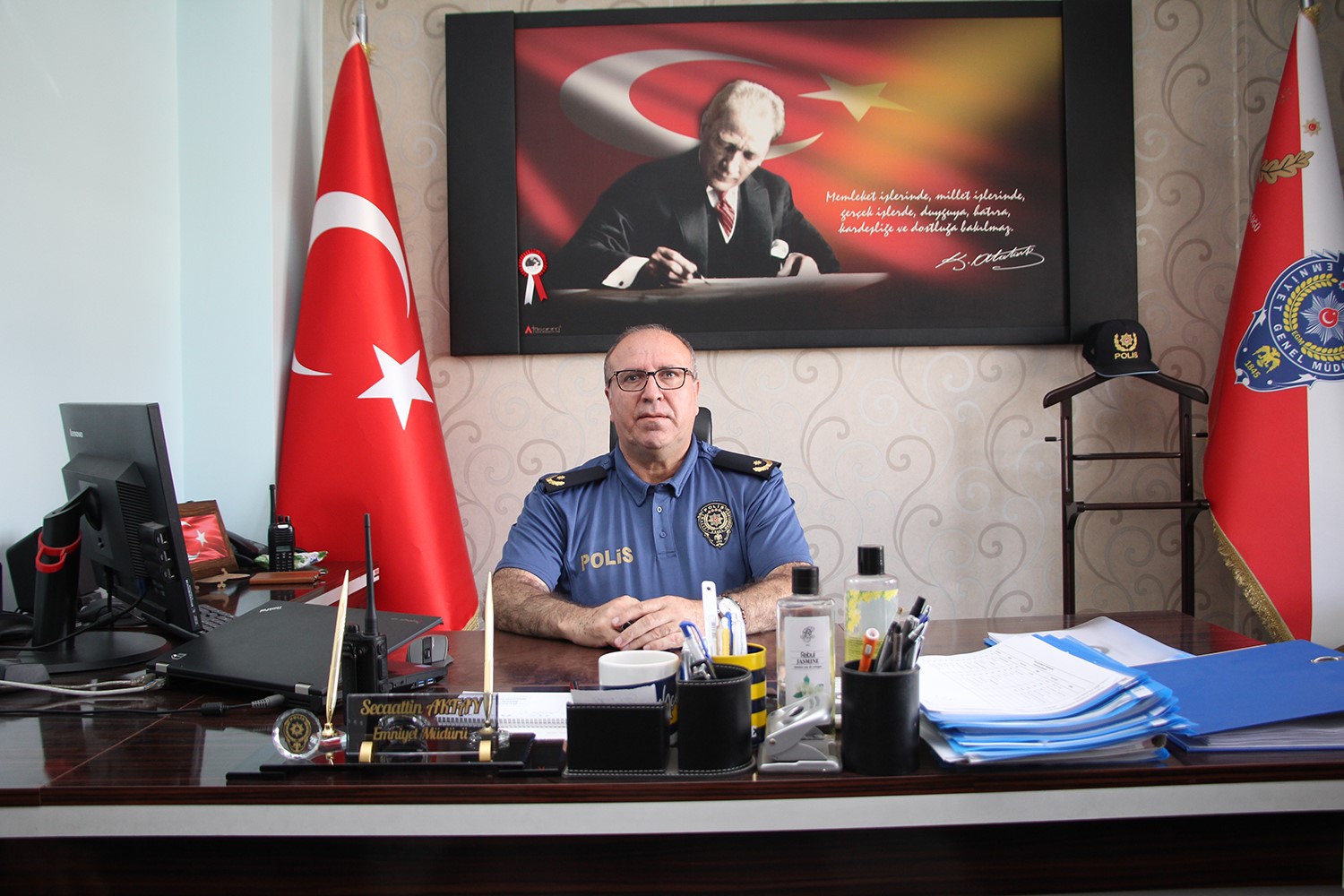 Kula’nın yeni İlçe Emniyet Müdürü göreve başladı