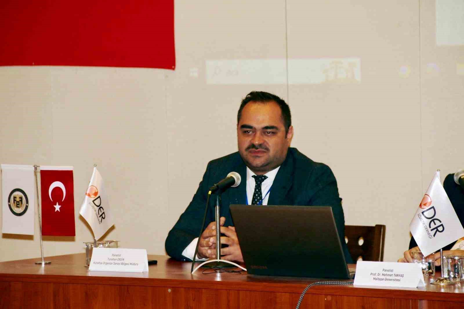 Kütahya OSB Müdürü Ergin, 14. Ulusal Lojistik ve Tedarik Zinciri Kongresi’ne katıldı