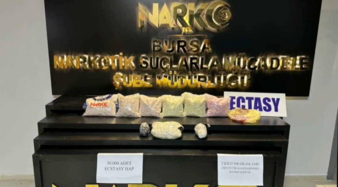 Bursa&rsquo;da uyuşturucuya b&uuml;y&uuml;k darbe: 540 ş&uuml;pheli tutuklandı
