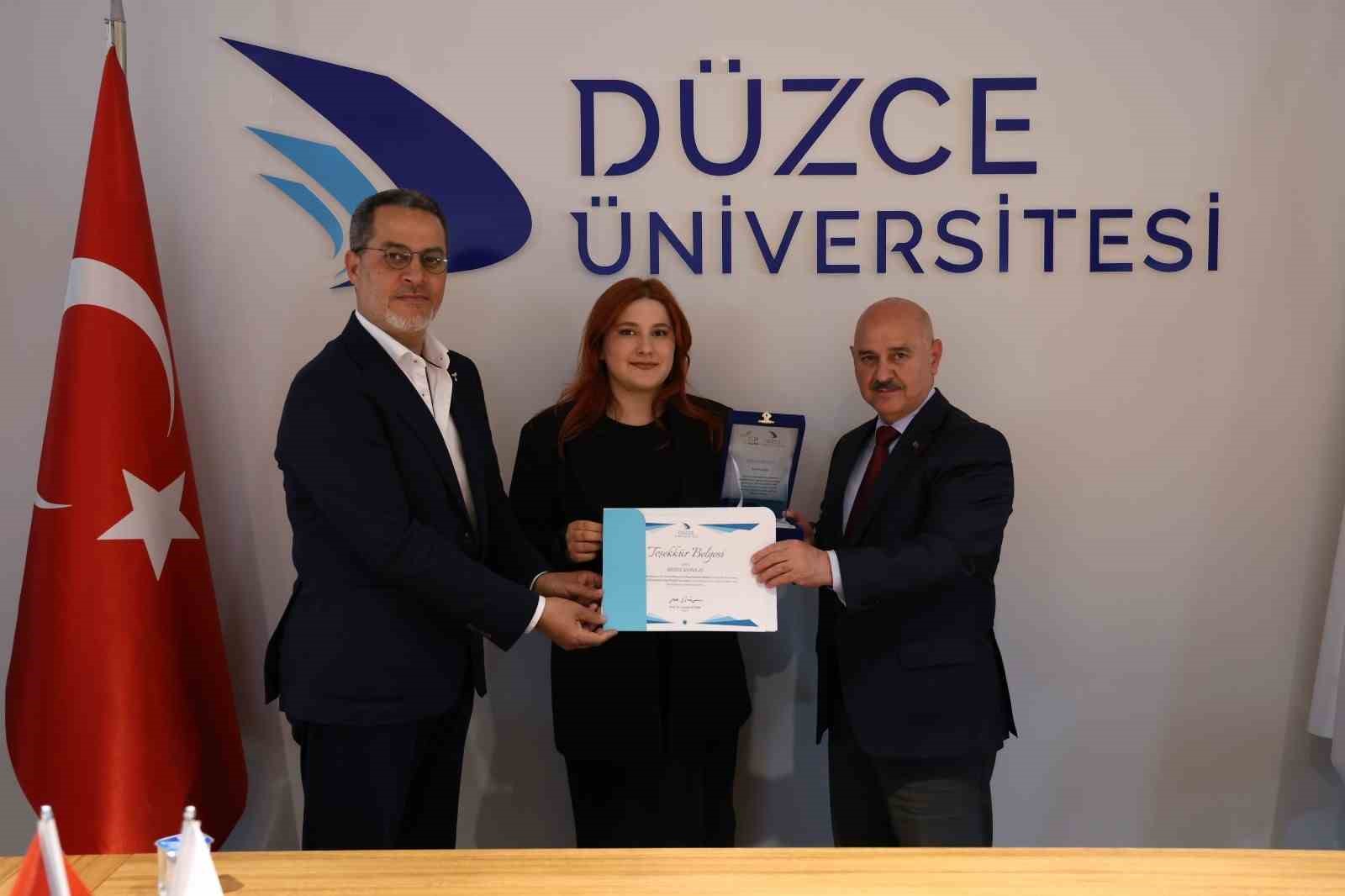 Fikir projesi yarışması ödül töreni gerçekleştirildi
