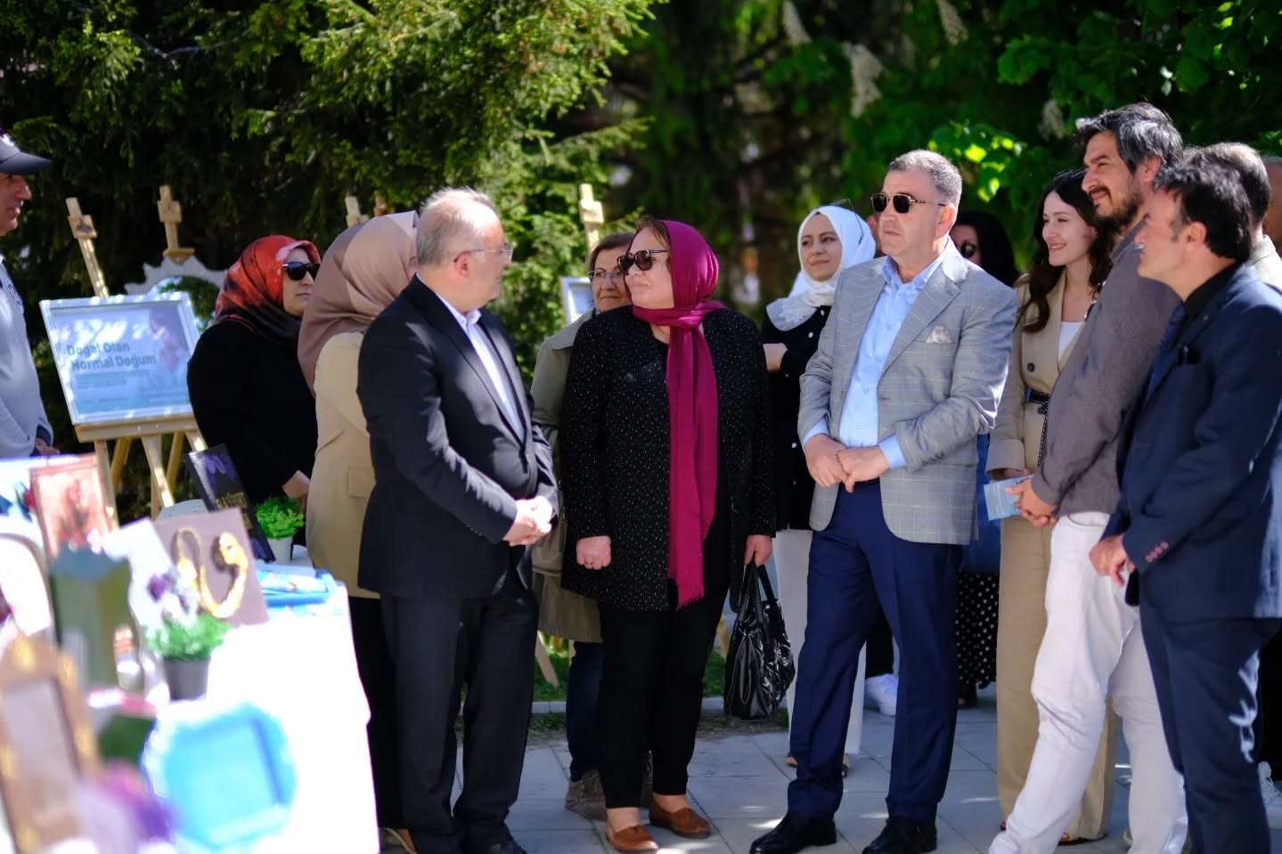 Bayburt’ta ‘Şizofreni Günü’ dolayısıyla sergi açıldı