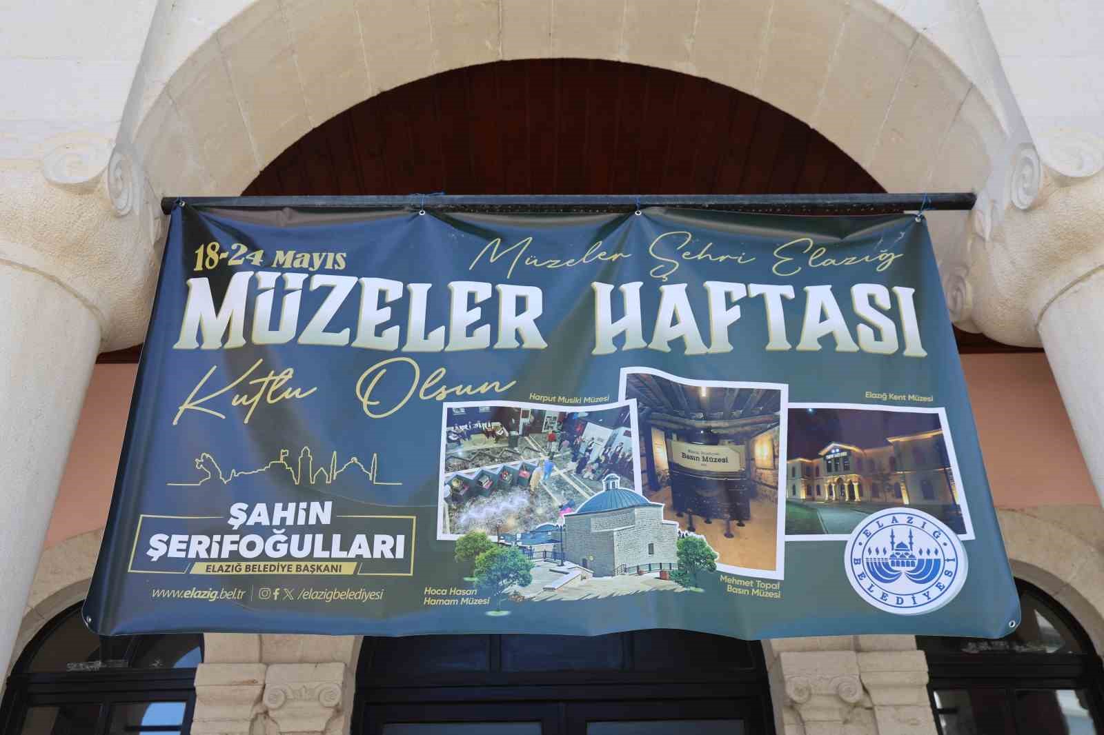 Müzeler Haftasında, Elazığ Kent Müzesine yoğun ilgi