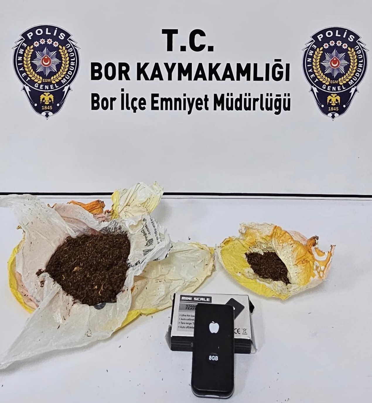 Bor’da uyuşturucu operasyonu: 2 şüpheli tutuklandı