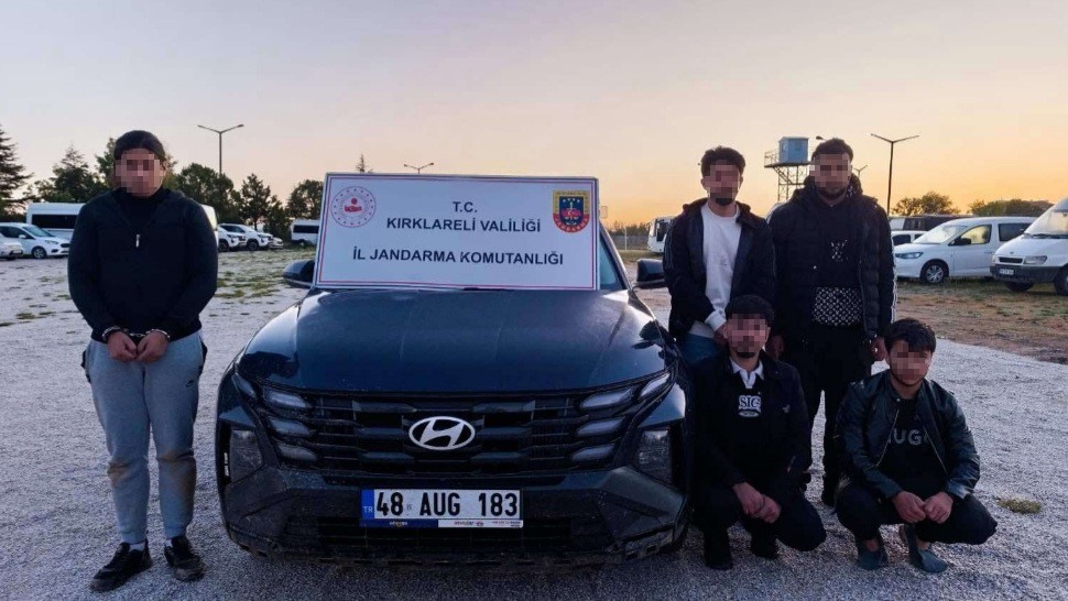 Kırklareli&rsquo;nde 133 ka&ccedil;ak g&ouml;&ccedil;men yakalandı
