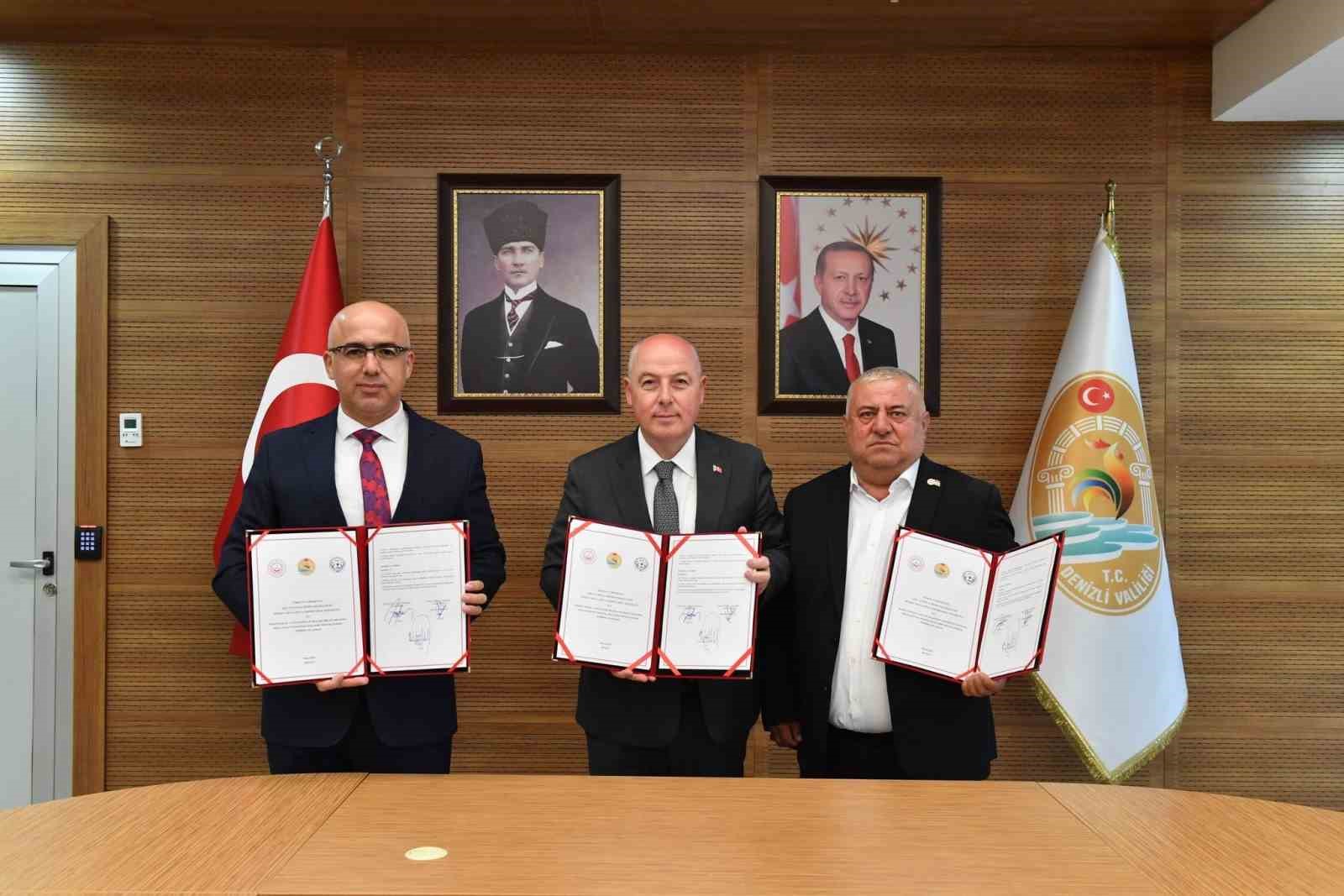 Denizli esnafı evlenecek gençlerin yuvasını kuracak