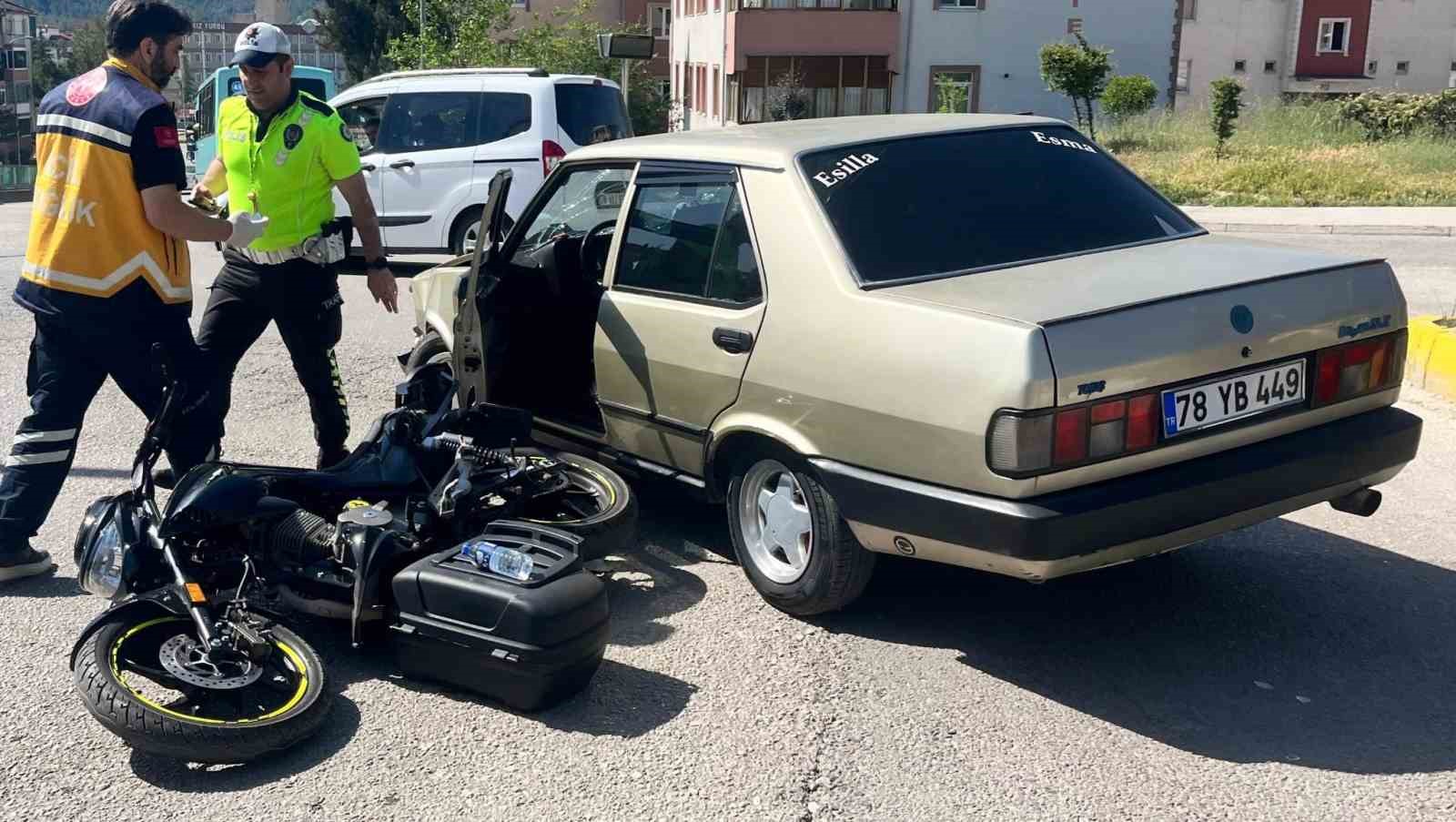 Karabük’te trafik kazalarında 2 kişi yaralandı