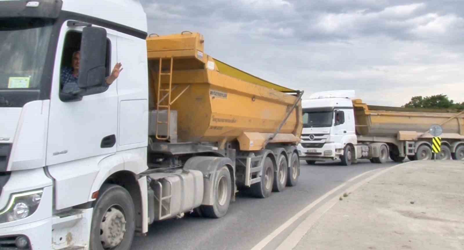 İstanbul’da hafriyat döküm sahası sayısının 1’e düşmesi kilometrelerce kuyruğa neden oldu
