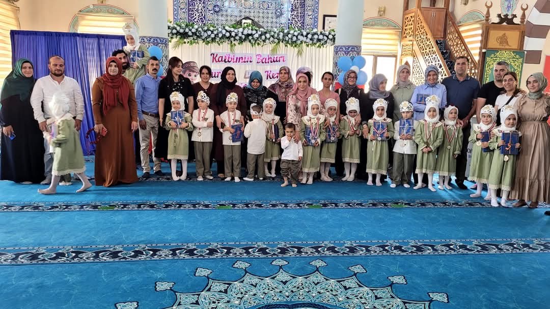 Bozdoğan’da 4-6 yaş Kuran Kursu öğrencilerinden yılsonu etkinliği