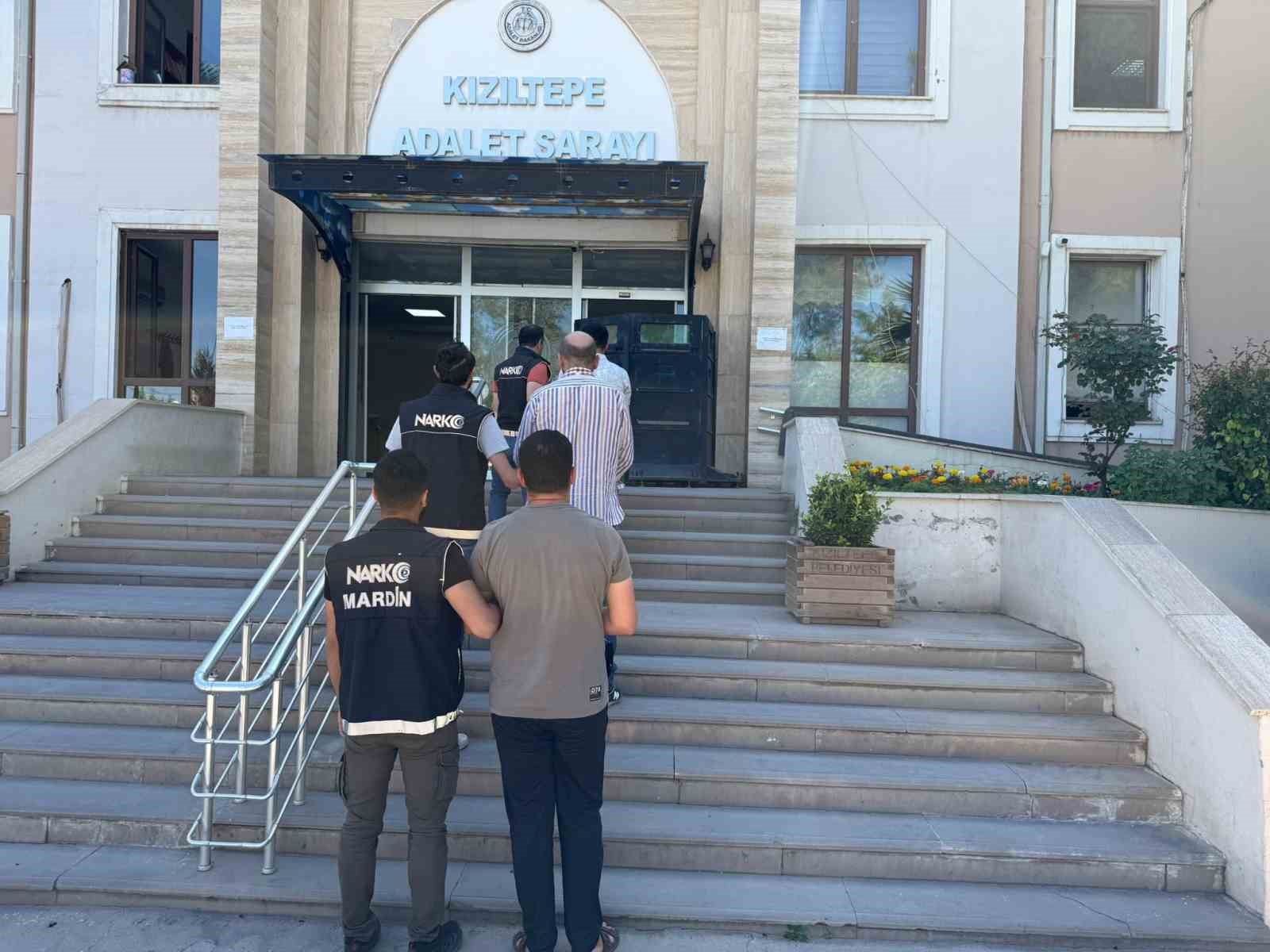 Mardin’de uyuşturucu operasyonunda 4 tutuklama