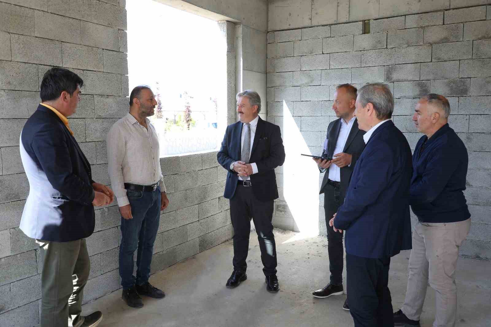 Örnek bir yaşam alanı Melikgazi’de hızla yükseliyor