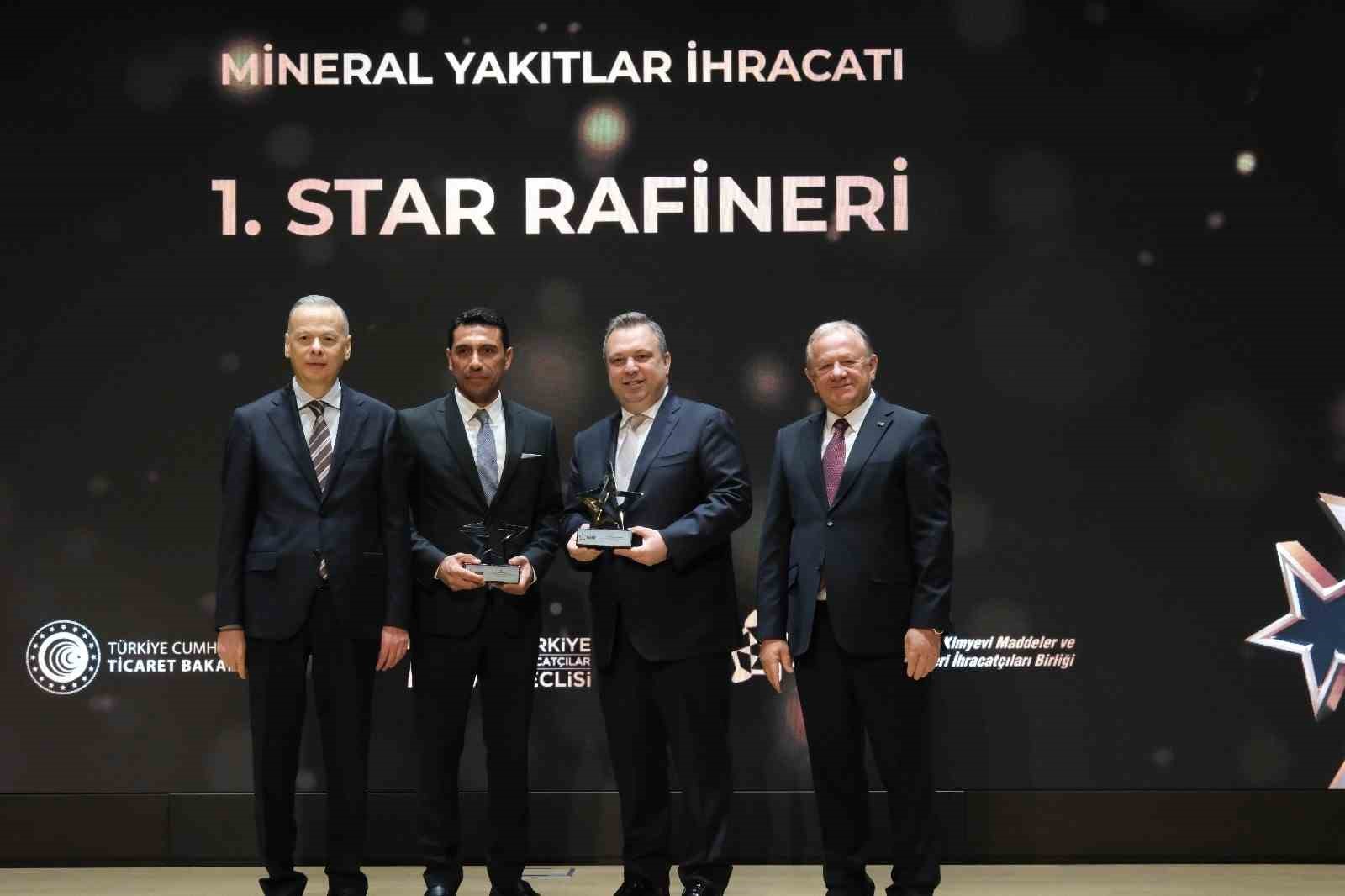 STAR Rafineri ve SOCAR Petrol Ticaret  ‘İhracatın Yıldızı’ oldu