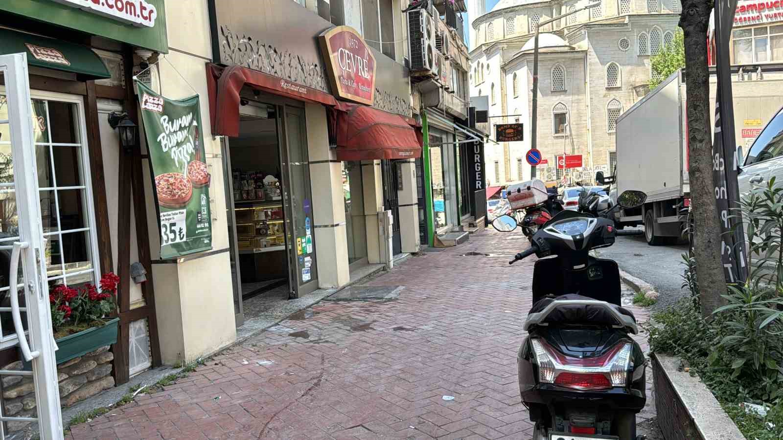 Şişli’de bir restoranda yangın paniği