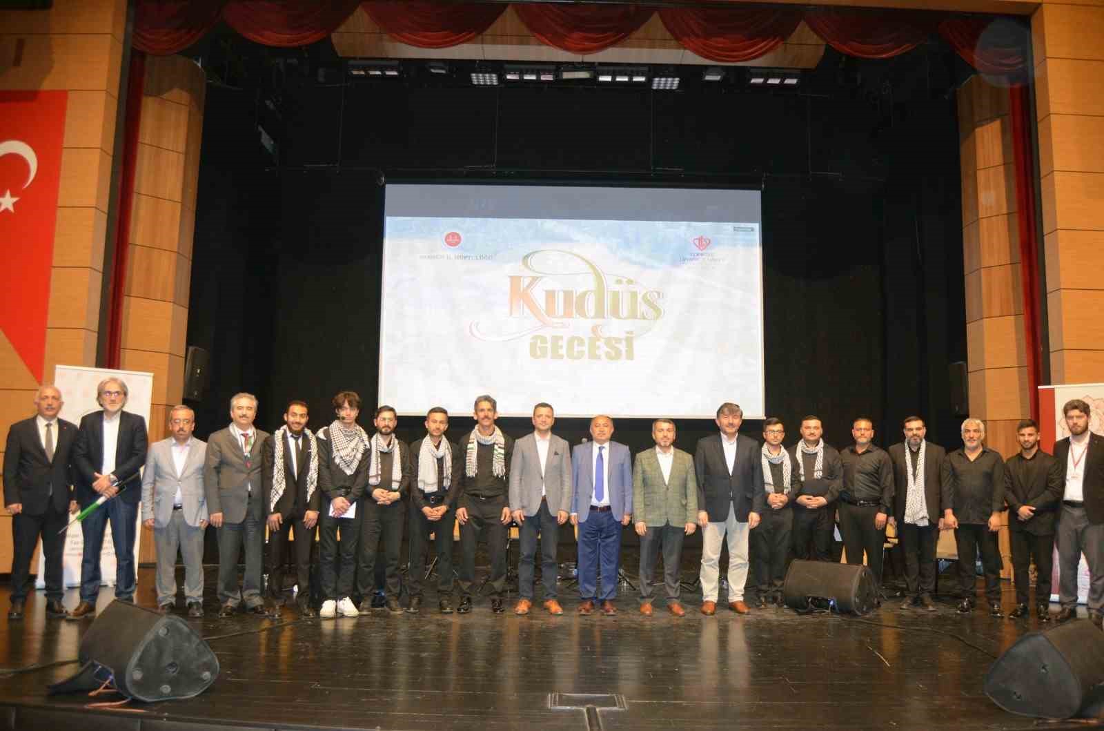 Samsun’da Kudüs Gecesi