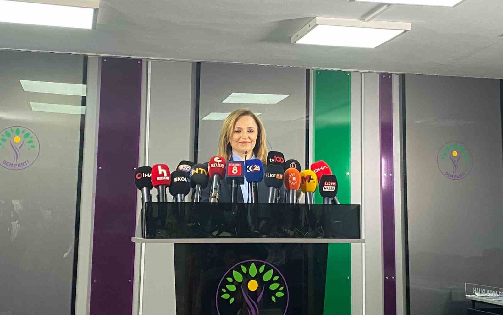 DEM Parti Sözcüsü Doğan: "Türkiye’nin yeni bir anayasaya ihtiyacı var"