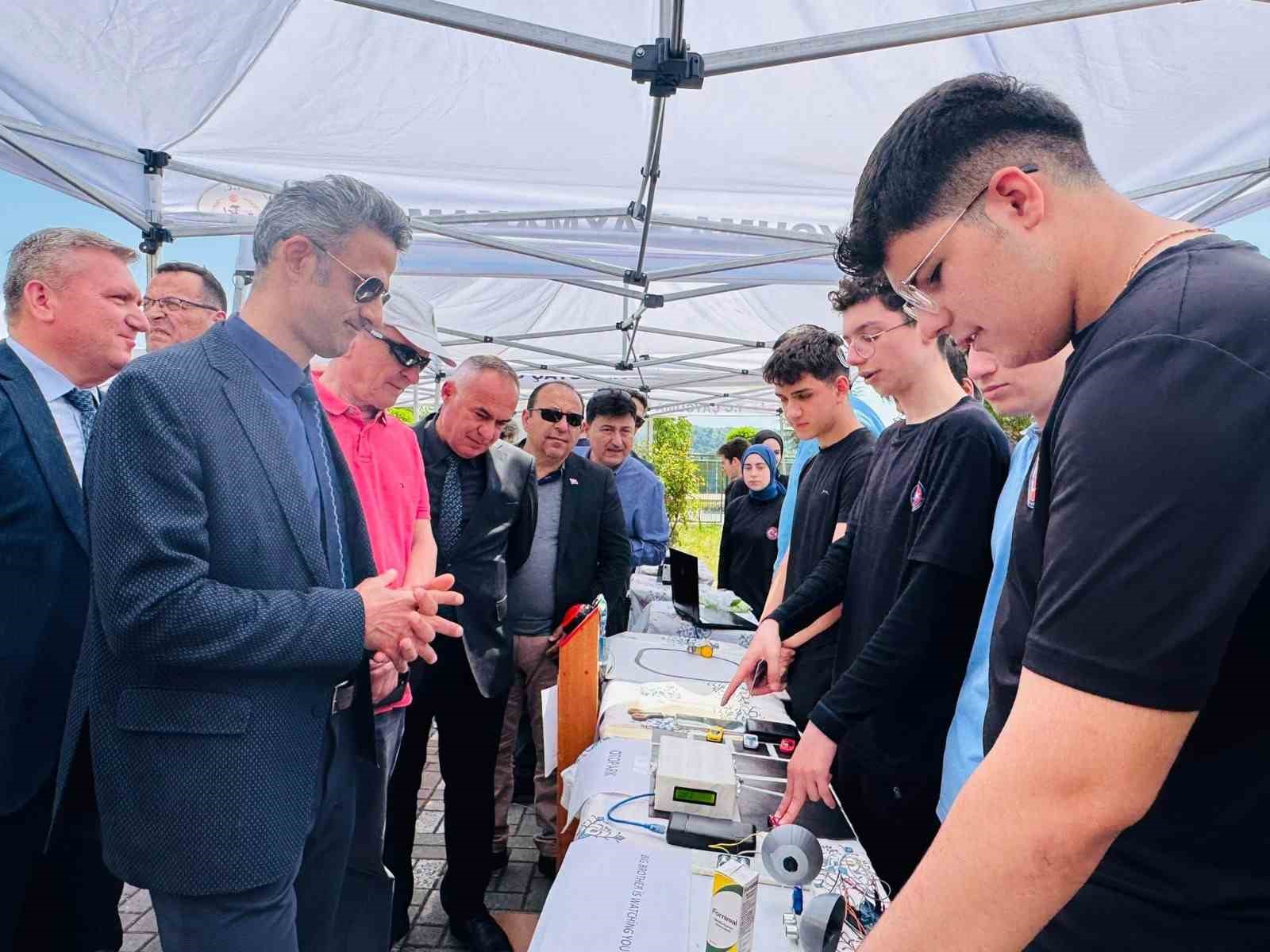 Çaycuma TSO Fen Lisesi’nde teknoloji ve sanat rüzgârı esti