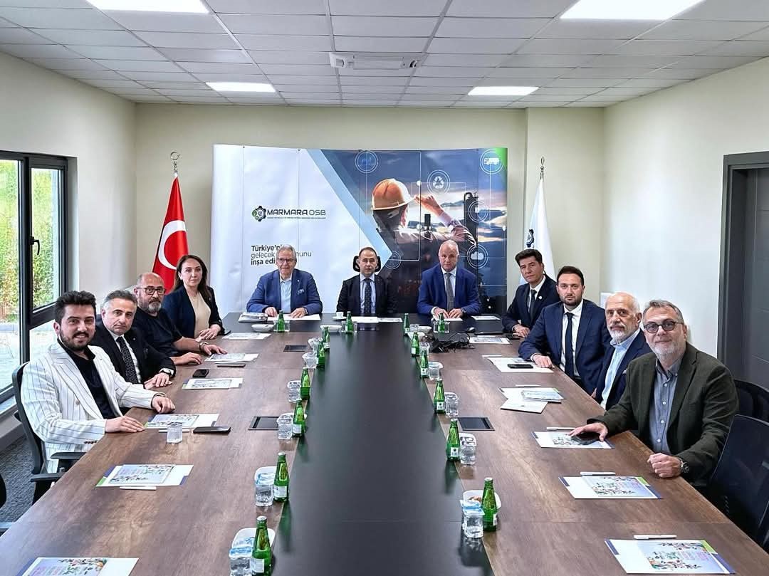 Başkan Mirza&rsquo;dan Marmara OSB&rsquo;de s&uuml;rd&uuml;r&uuml;lebilir kalkınma vurgusu
