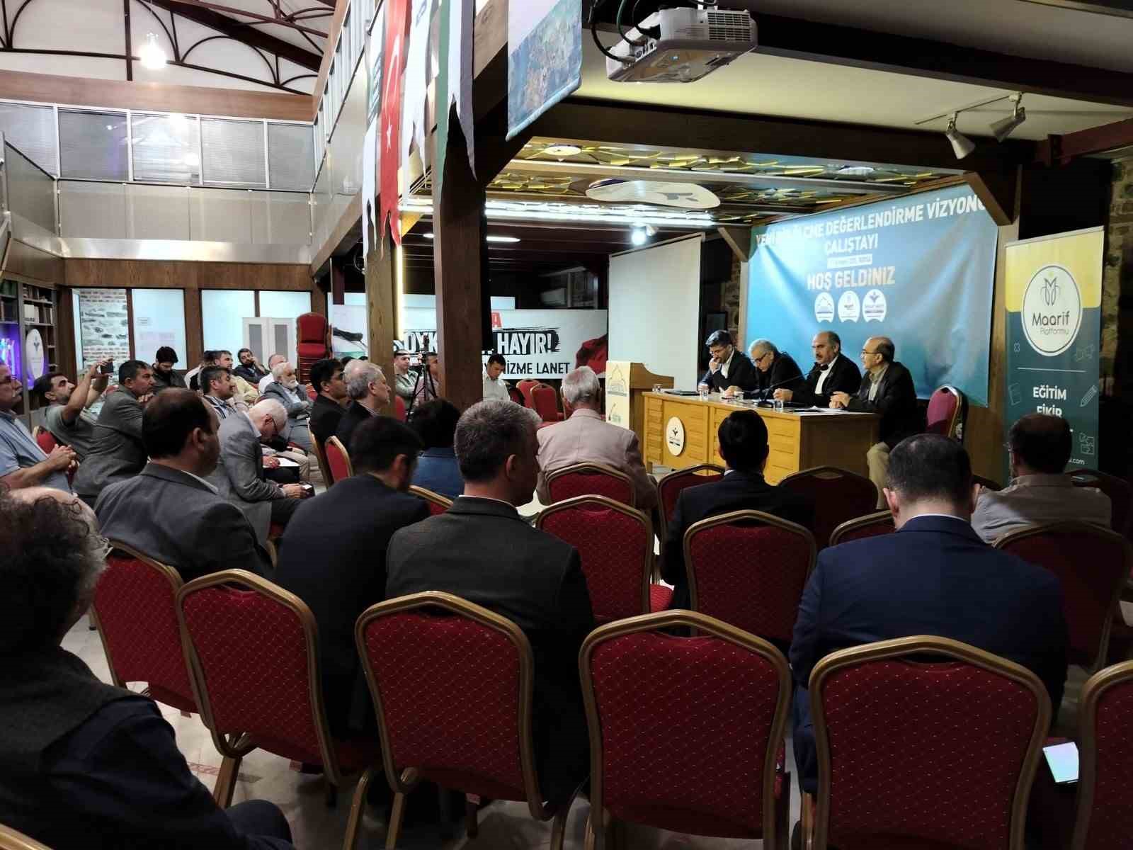 Çalıştay’da yetenek temelli eğitim vurgusu
