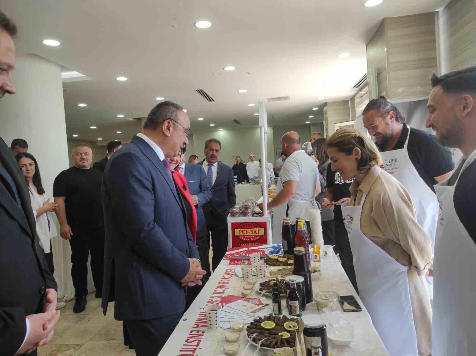 Tekirdağ’da Türk Mutfağı Haftası’nda yöresel lezzetler tanıtıldı